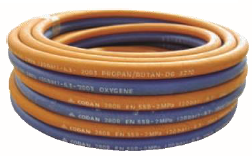 Kaksoisletku happi / nestekaasu 6,3 mm