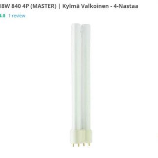 Loisteputkipoltin Philips PL-L 18W 840 4P